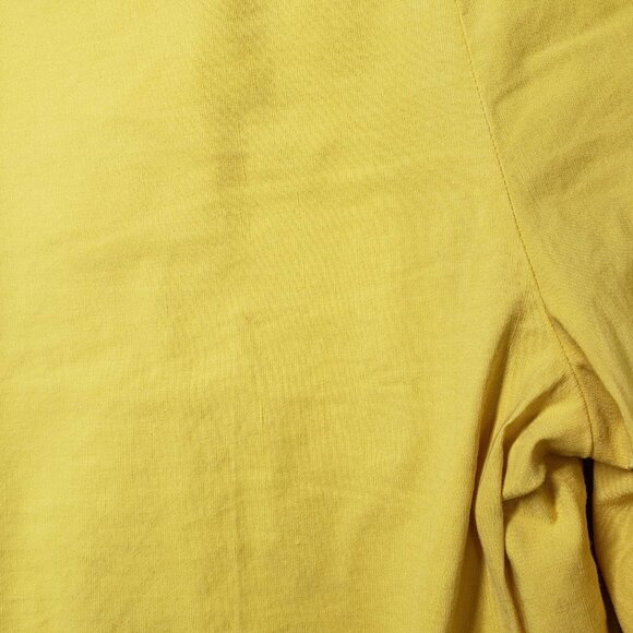 by‎ Anthropologie Pleated Tapered Trousers 2 Yellow Pants - Picture 8 of 11